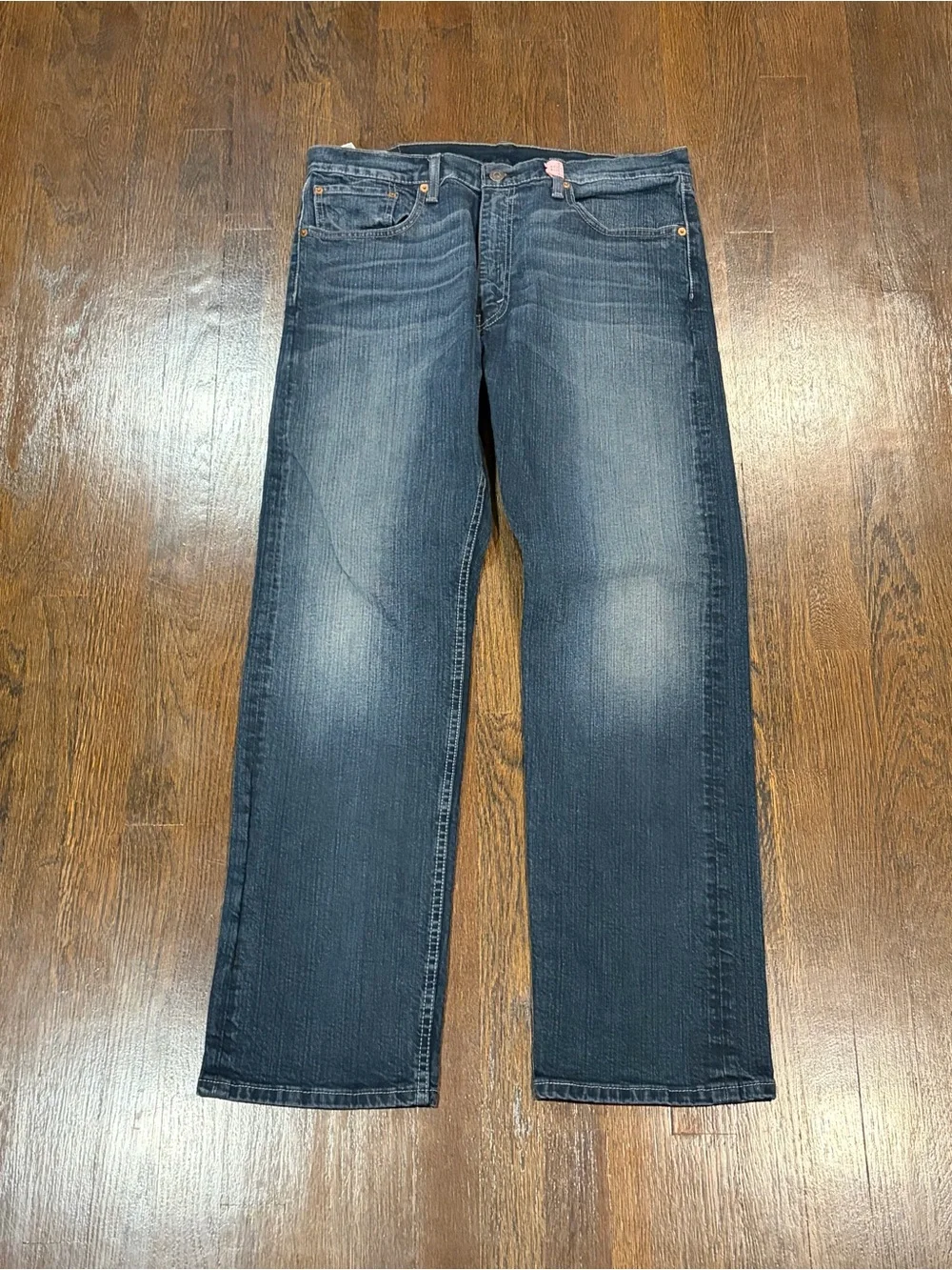 Levi's 505 navy blue jeans